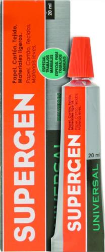 Pegamento supergen universal transparente 20 ml