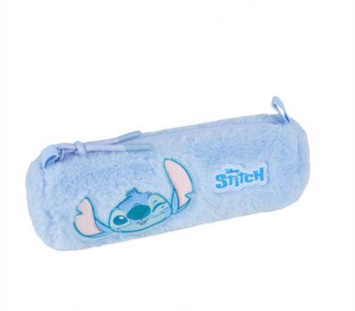 Estuche juvenil tube stitch fluffy azul