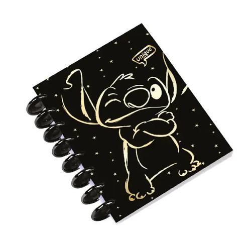 Cuaderno A5 stitch negro 100 HOJAS CUADRÍCULA STITCH GO