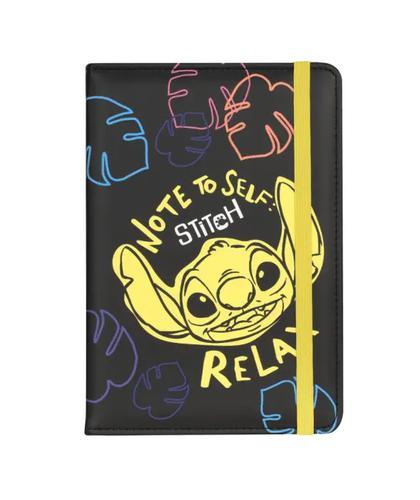 Cuaderno A5 CON BANDA ELASTICA STITCH relax