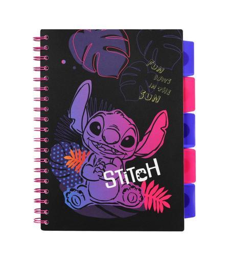 Cuaderno escolar Stitch Black collection