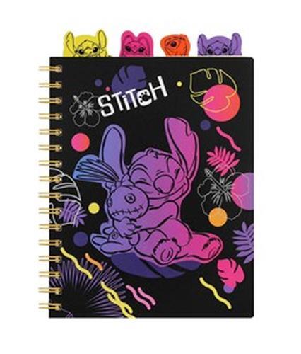 Cuaderno escolar Stitch Black collection