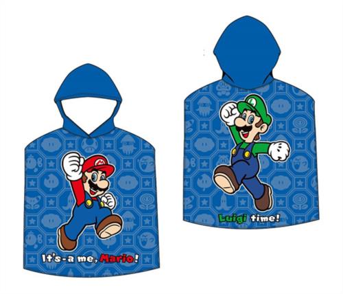 Poncho playa Mario microfibra 