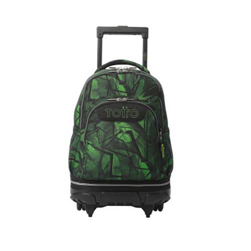 Mochila escolar ruedas desmontable - Tiza Jhony Jungle