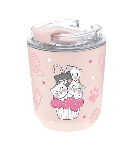 Vaso Térmico de Acero Inoxidable  - Cats | Aurea