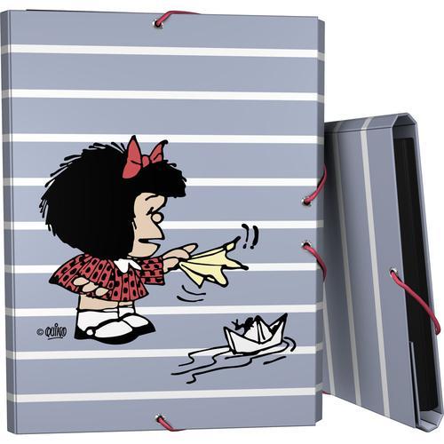 Carpeta Tres Solapas Mafalda Boat