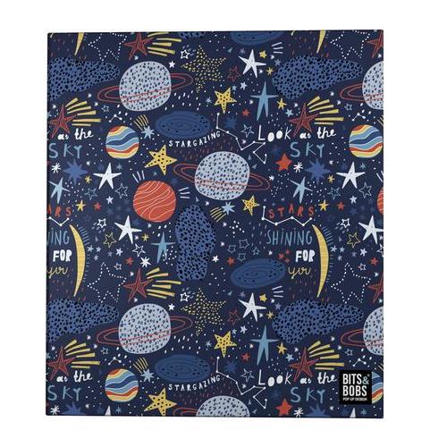 Carpeta anillas forrada A4 4D25 Planets