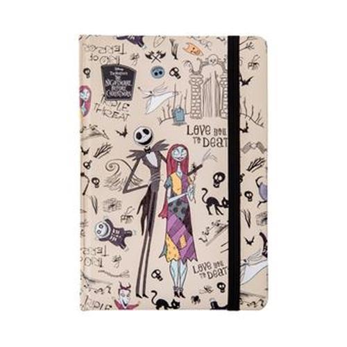  Cuaderno Coolpack A5 con banda elástica The Nightmare Before Christmas