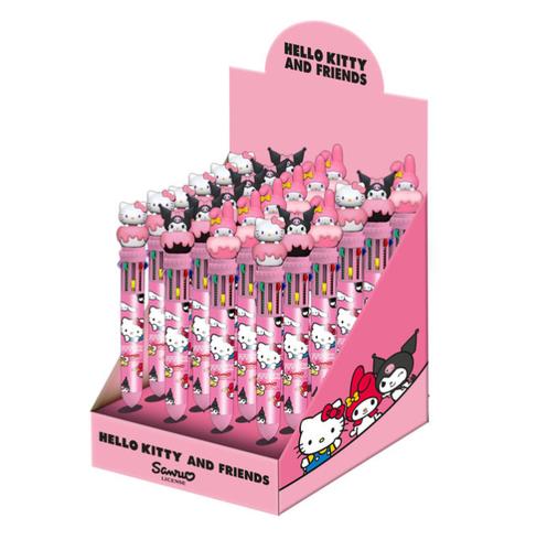 Bolígrafo 10 COLORES HELLO KITTY