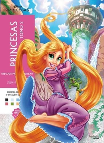Dibujos para colorear, íqué misterio! Princesas tomo 2