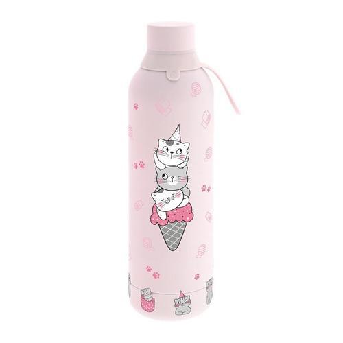 Botella térmica 750 ml cats rosa– Aurea