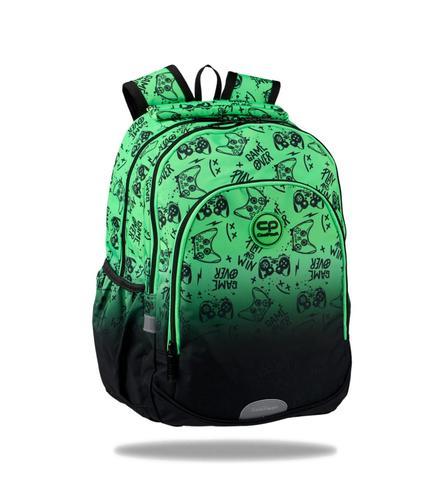 Mochila CoolPack Prime Game Over Gradient Green