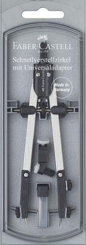 Compas de ajuste rápido CON ADAPTADOR UNIVERSAL FABER