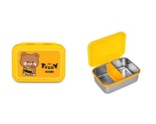 Portamerienda Cartomanía CHILL & REFILL amarillo oso