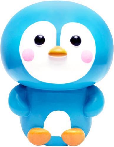 Lámpara de vinilo con forma de pingüino, carga USB