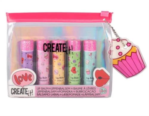 Set de Bálsamos Labiales Create It 5 ud