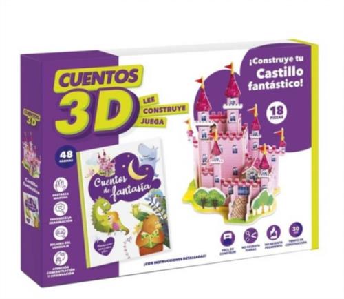 Cuentos 3D. Castillo fantástico. IMAGILAND