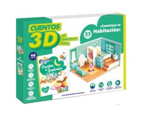 Cuentos 3D. Mi habitación. IMAGILAND