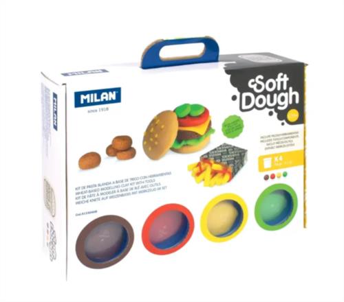 Kit Soft Dough de pasta blanda con herramientas 'Casa de las hamburguesas'
