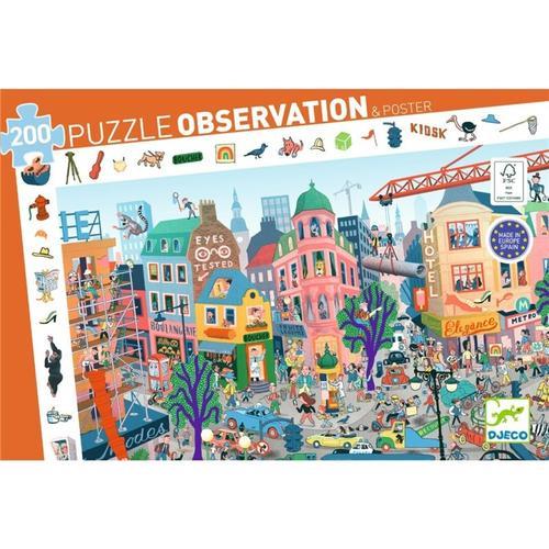 P. Observación La ciudad 200 piezas