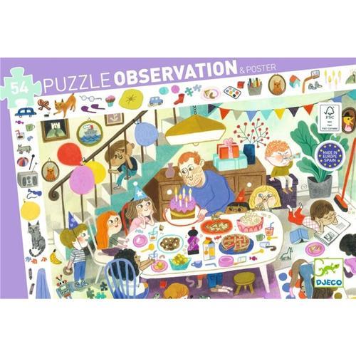 Puzzle Observación Fiesta de cumpleaños