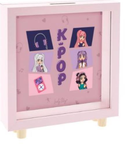 Hucha infantil madera blanca - k POP