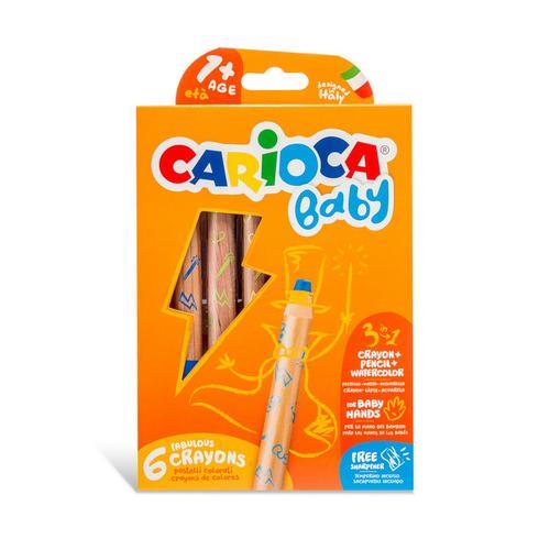 Caja de 6 lápices BABY  carioca