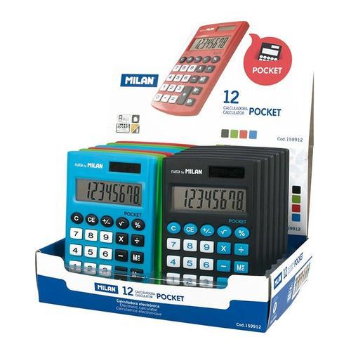 Calculadoras 8 dígitos Pocket 