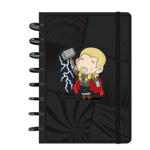 SMART BOOK A6 sistema de discos - 100 HOJAS CUADRICULA 100GR - PAPÁ PROTECTOR