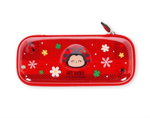 Estuche Transparente Rígido Ladybug - Wonderwow