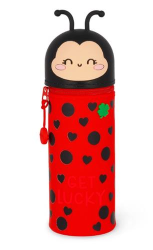 Estuche de Silicona 2 en 1 - Kawaii. Ladybug - Mariquita