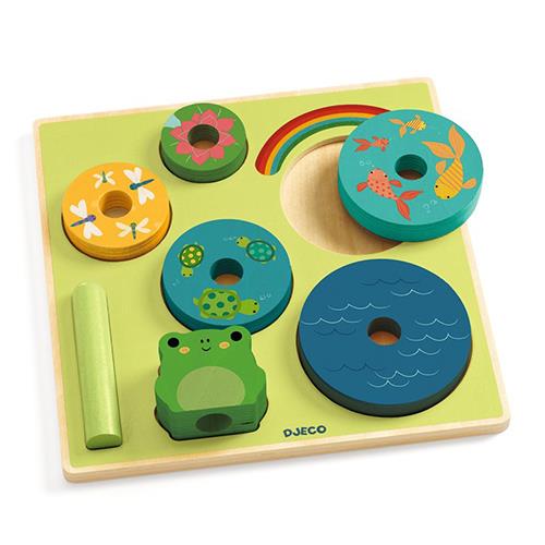 Encajable Puzz & Stack Rainbow