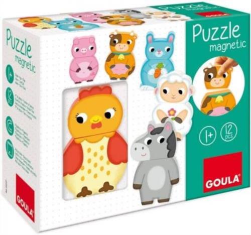 Puzzle magnético  INTERCAMBIABLE GRANJA