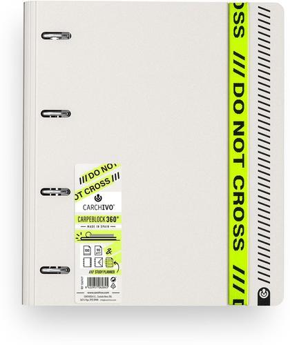 Carpeblock 360 foam do not cross a4 anillas 35mm grey