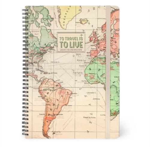 Cuaderno a Rayas - Maxi - Con espiral - Hoja A4
