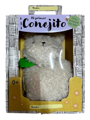 Mi primer conejito. Libro interactivo para bebés