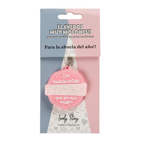 Llavero Del mundo entero eres la abuela que yo mas quiero