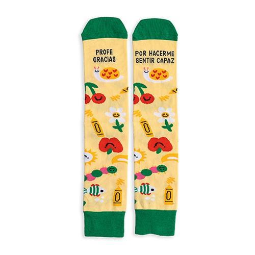 Calcetines Profe , GRACIAS POR HACERME SENTIR CAPAZ 