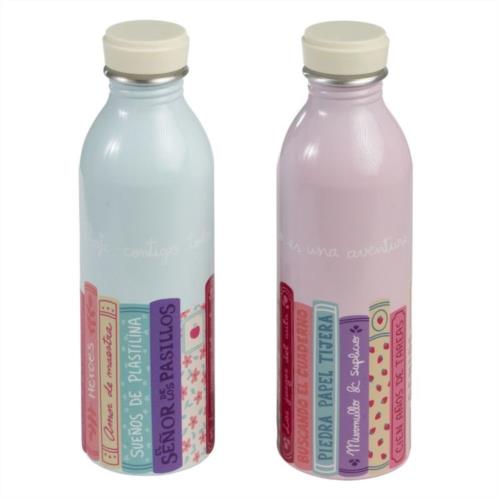BOTELLA DE ALUMINIO 540ML PROFE SURTIDAS