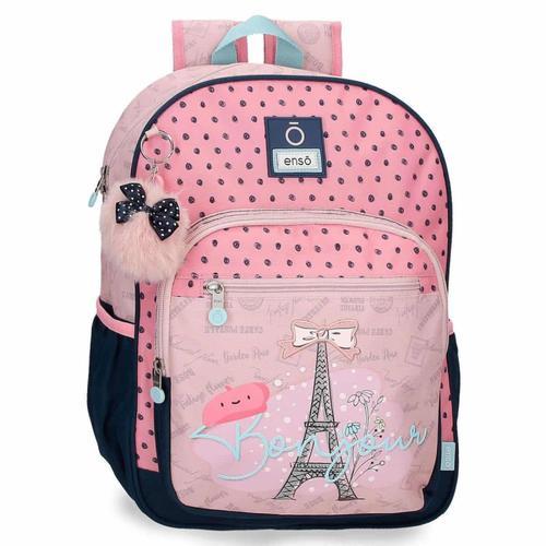 Mochila Escolar Enso Bonjour 38cm