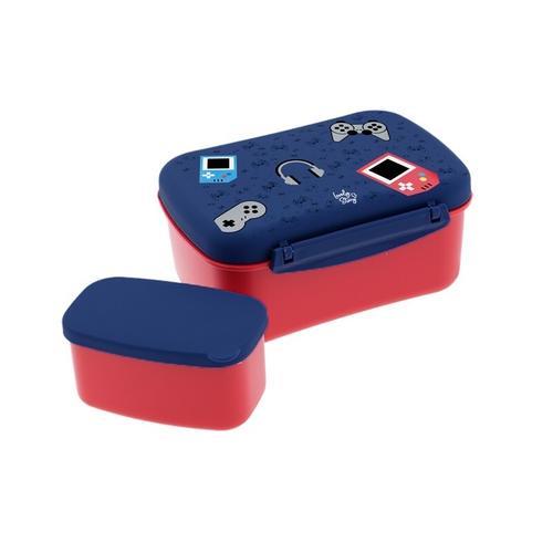 Tupper hermético con placa refrigerante y cajita - RED BLUE PLAY MODE