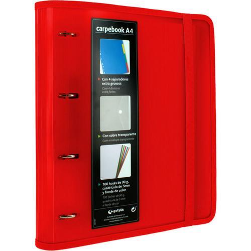 CarpeBook PP Multiline Rojo