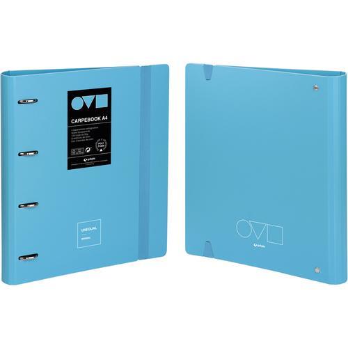 Carpebook 4D35 A4 Unequal Minimal azul