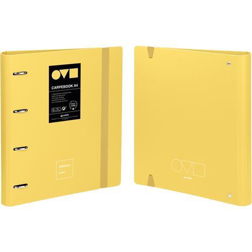 Carpebook 4D35 A4 Unequal Minimal amarillo