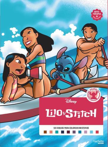 Dibujos para colorear, íqué misterio! Especial películas-Lilo y Stitch