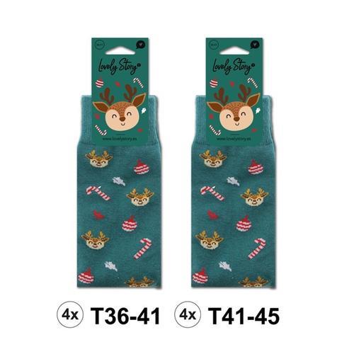 Calcetines Rudolph