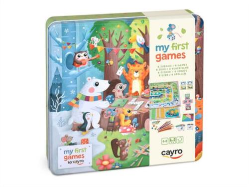 Juego de mesa. My first GAMES 6 JUEGOS CLASICOS