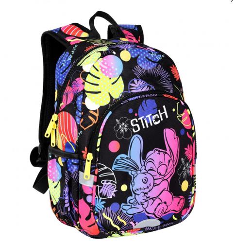 Mochila infantil TOBY Stitch - Black