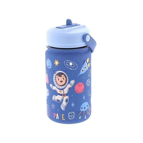 Botella acero 330ML TAPÓN INFANITIL - MAZARINE SPACE LIFE