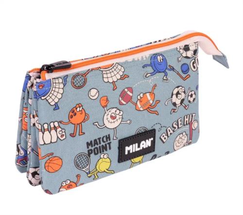 Estuche portatodo 5 compartimentos serie especial Sports